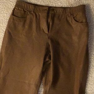 Chico’s So slimming, Suede type pants Size 2